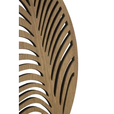 Lustro ścienne LEAFFY 60x1,5 cm (wymiar lustra 39x60 cm)
